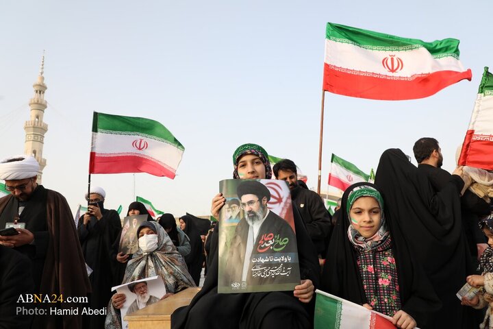 اجتماع مردمی بیعت با سومین رهبر انقلاب - مسجد جمکران