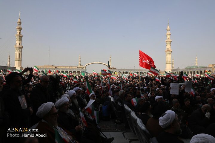 اجتماع مردمی بیعت با سومین رهبر انقلاب - مسجد جمکران
