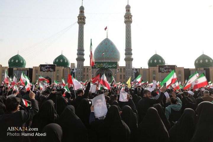 اجتماع مردمی بیعت با سومین رهبر انقلاب - مسجد جمکران