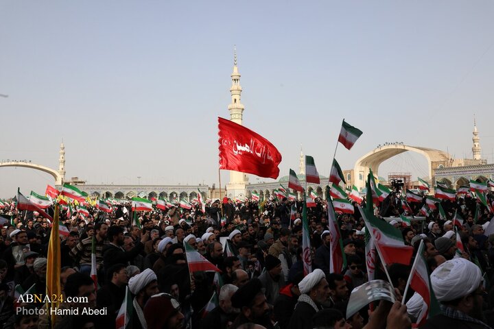 اجتماع مردمی بیعت با سومین رهبر انقلاب - مسجد جمکران