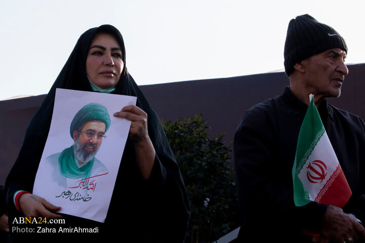 مراسم بیعت با سومین رهبر انقلاب - تهران