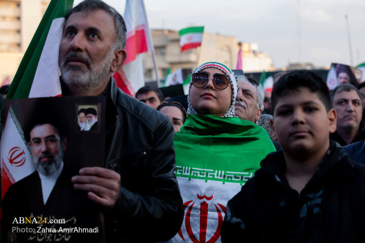 مراسم بیعت با سومین رهبر انقلاب - تهران
