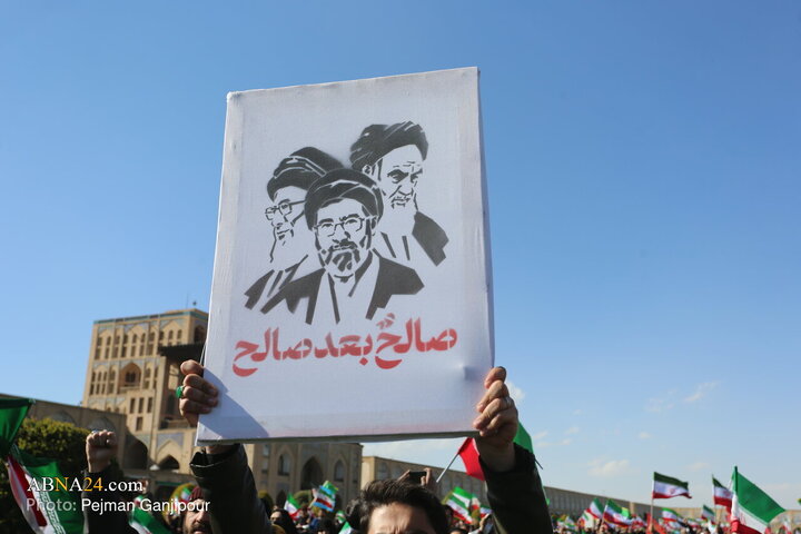 اجتماع مردمی بیعت با سومین رهبر انقلاب - اصفهان