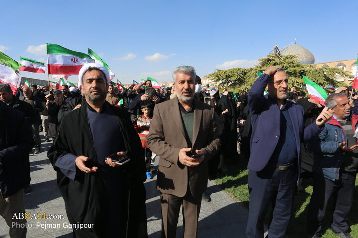 اجتماع مردمی بیعت با سومین رهبر انقلاب - اصفهان