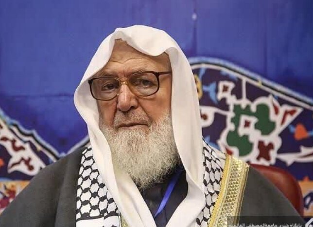 پیام تبریک شیخ نمر احمد زغموت مفتی فلسطین و رئیس شورای علمای فلسطینی به امام سید مجتبی خامنه‌ای