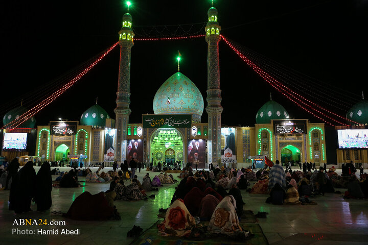 مراسم دعا و احیای شب بیست و یکم رمضان _ مسجد جمکران