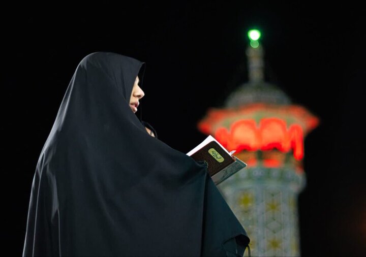 قاب‌های ماندگار مراسم احیای شب ۲۱ رمضان در حرم حضرت معصومه(س)