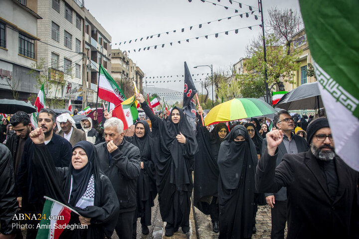 مراسم راهپیمایی روز قدس در شیراز