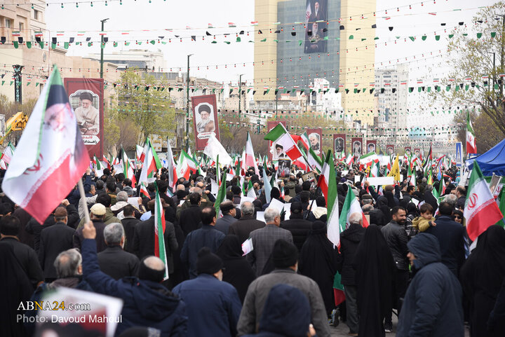 راهپیمایی روز قدس در مشهد