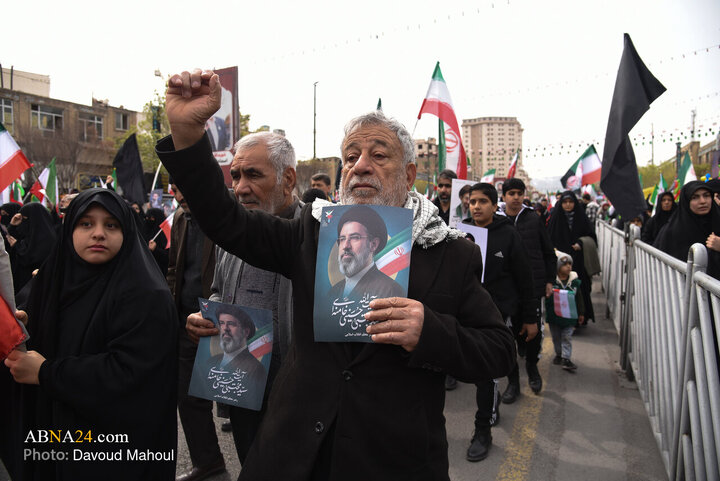 راهپیمایی روز قدس در مشهد