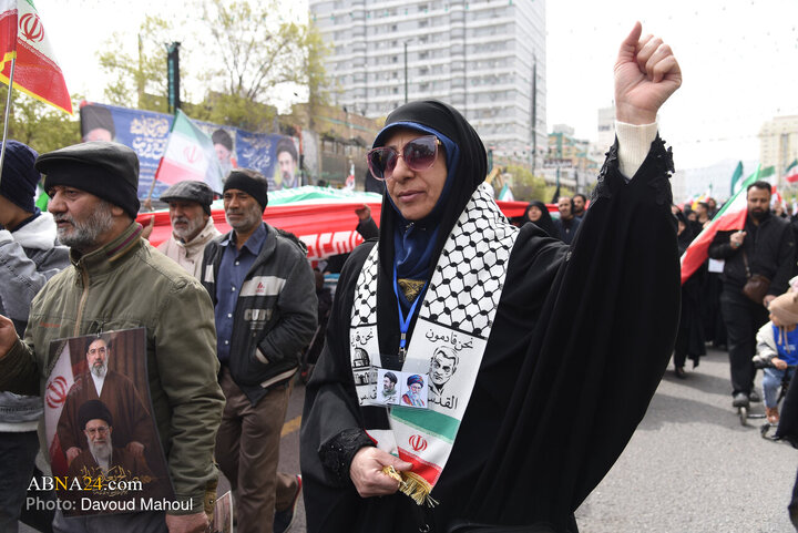 راهپیمایی روز قدس در مشهد