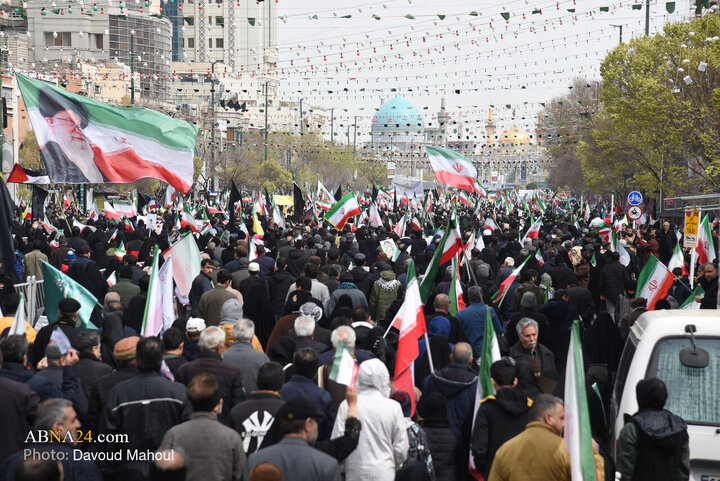 راهپیمایی روز جهانی قدس در مشهد