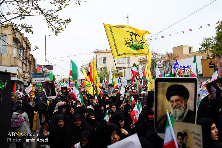 راهپیمایی روز قدس در قم