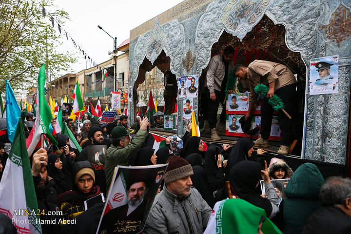 راهپیمایی روز قدس در قم