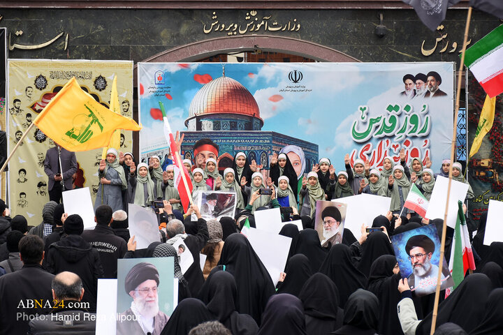 راهپیمایی روز قدس در رشت