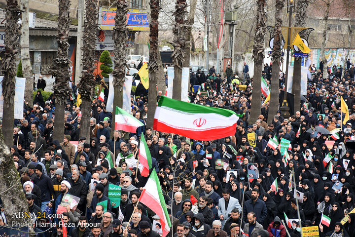 راهپیمایی روز قدس در رشت