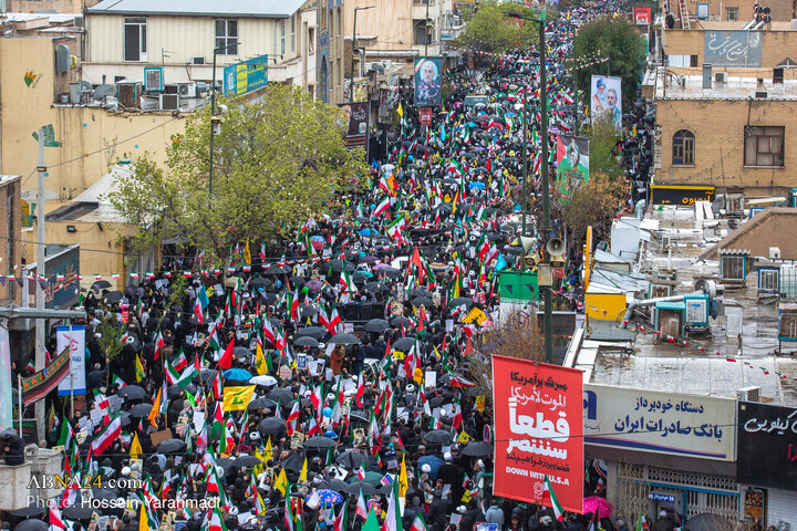 راهپیمایی روز جهانی قدس در قم
