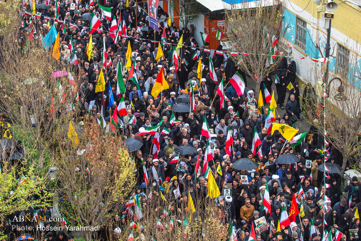 راهپیمایی روز جهانی قدس در قم