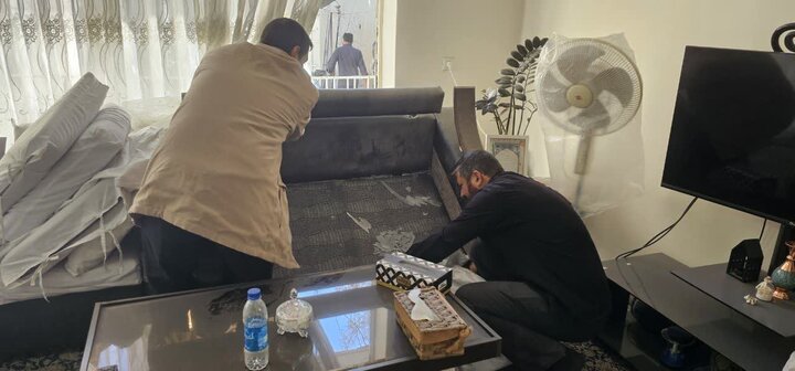 حضور نیروی‌های طلاب جهادی قرارگاه امام شهید کنار مردم مقاوم تهران