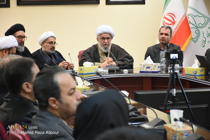دیدار آیت‌الله رمضانی با روسا و اساتید دانشگاه گیلان