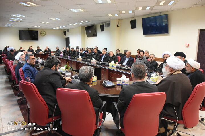 دیدار آیت‌الله رمضانی با روسا و اساتید دانشگاه گیلان