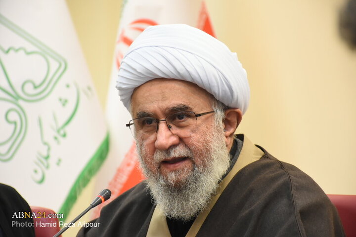دیدار آیت‌الله رمضانی با روسا و اساتید دانشگاه گیلان