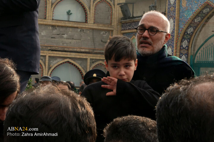 خاکسپاری پیکر شهید علی شمخانی در امامزاده صالح (ع)