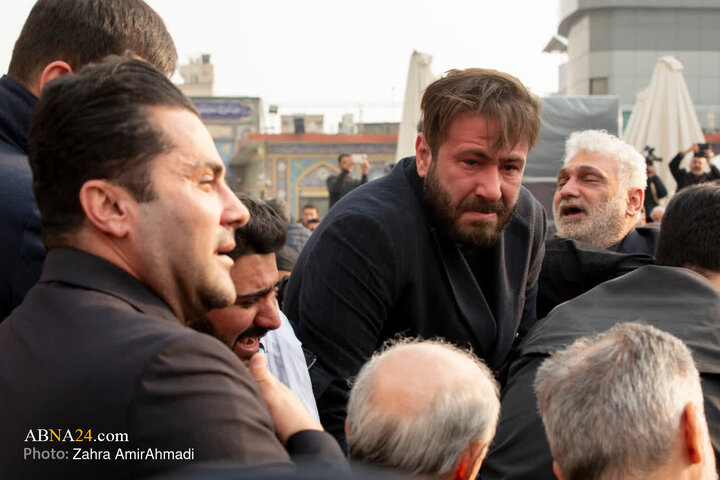 خاکسپاری پیکر شهید علی شمخانی در امامزاده صالح (ع)