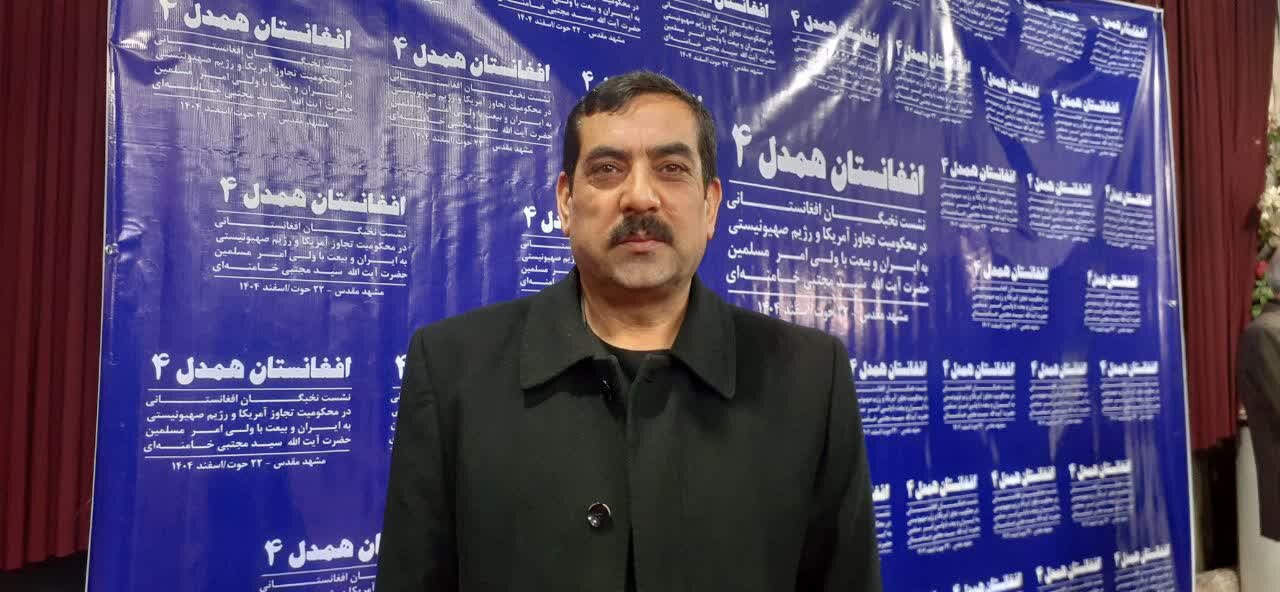 چهره سیاسی افغانستان: خون پاک شهدا پیروزی شیرین را برای جمهوری اسلامی رقم خواهد زد