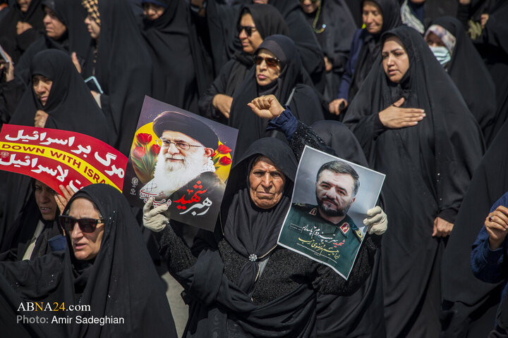 مراسم تشییع پیکر مطهر شهدا ناو دنا و شهدا اقتدار فارس در شیراز