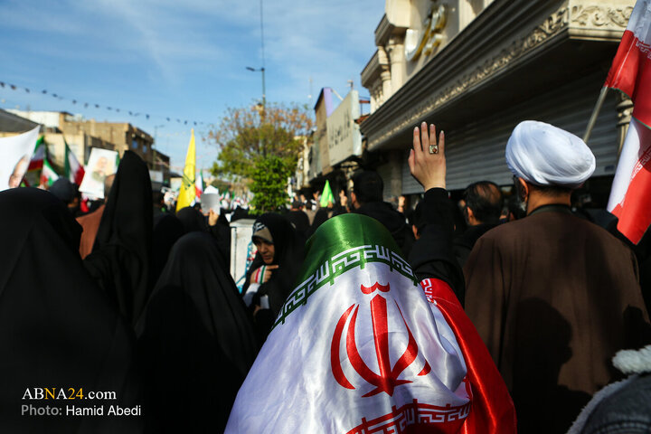 تشییع پیکر شهید «علی لاریجانی» و «مرتضی لاریجانی» - قم