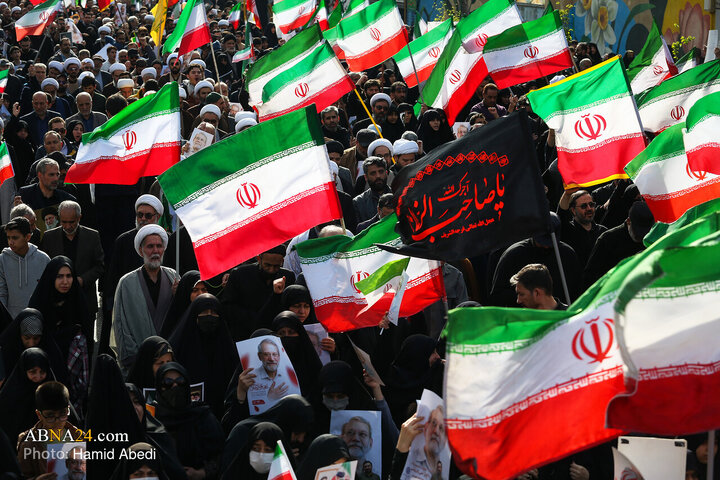 تشییع پیکر شهید «علی لاریجانی» و «مرتضی لاریجانی» - قم