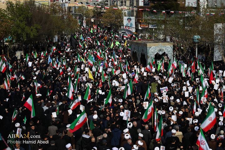 تشییع پیکر شهید «علی لاریجانی» و «مرتضی لاریجانی» - قم
