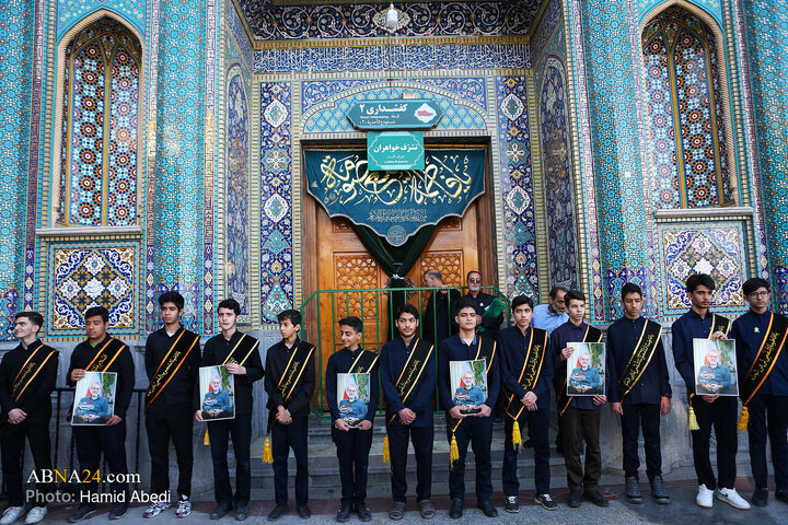 تشییع پیکر شهید «علی لاریجانی» و «مرتضی لاریجانی» - قم