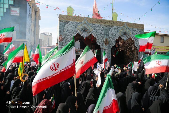 تشییع پیکر شهید «علی لاریجانی» و «مرتضی لاریجانی» - قم