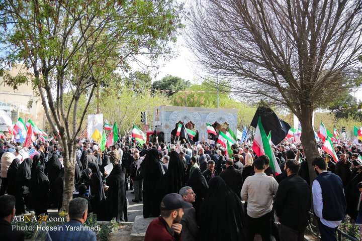 تشییع پیکر شهید «علی لاریجانی» و «مرتضی لاریجانی» - قم