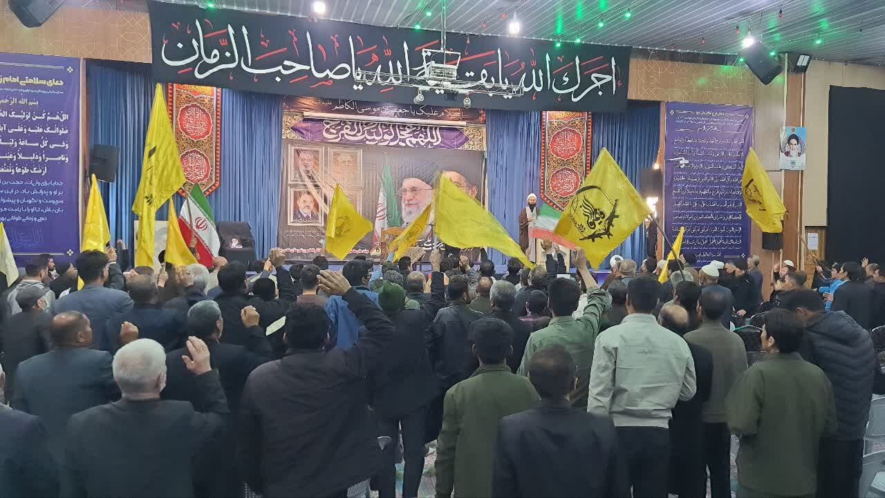 اعلام انزجار از آمریکا در مراسم مهاجرین افغانستانی پیشوا؛ تجلیل از فاطمیون و همبستگی با ایران