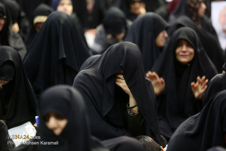 مراسم بزرگداشت شهید علی لاریجانی در حرم حضرت معصومه(س)