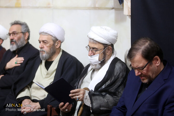 مراسم بزرگداشت شهید علی لاریجانی در حرم حضرت معصومه(س)