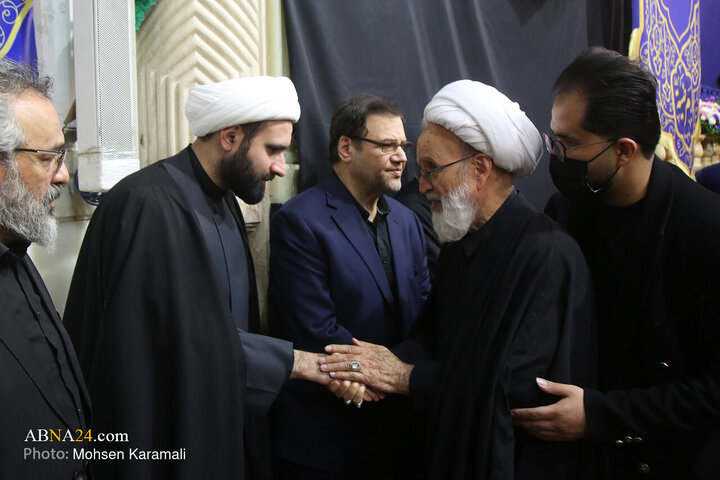 مراسم بزرگداشت شهید علی لاریجانی در حرم حضرت معصومه(س)