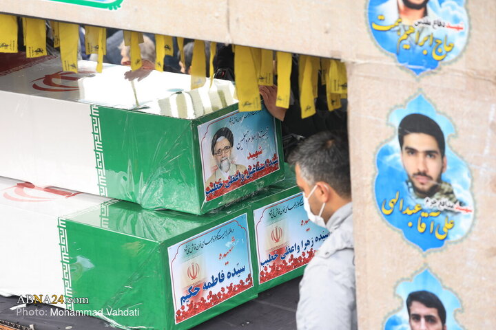تشییع پیکر وزیر شهید اطلاعات