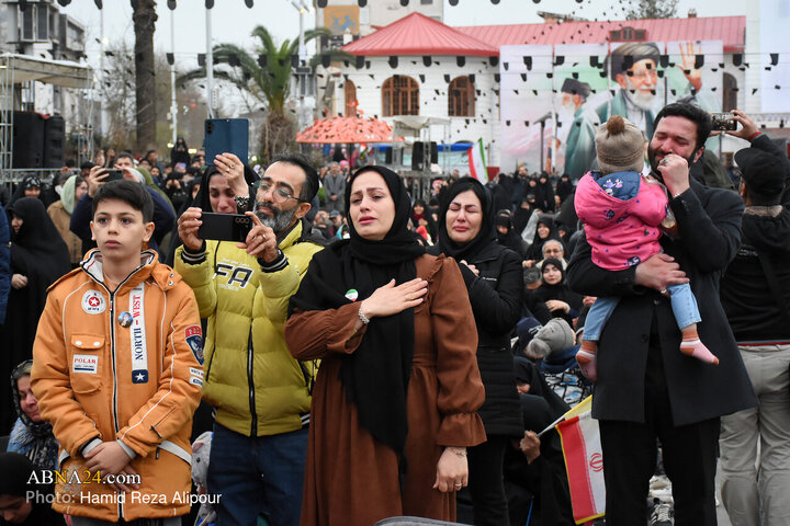 مراسم تحویل سال نو و افطاری خانوادگی در رشت
