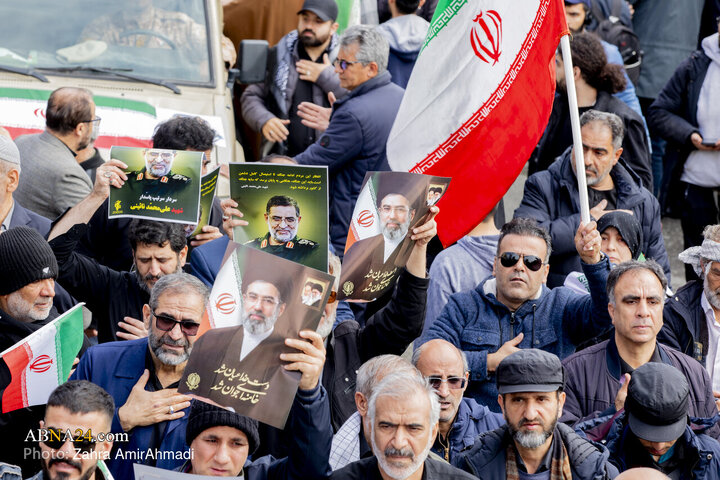 تشییع شهید نایینی مصلی تهران