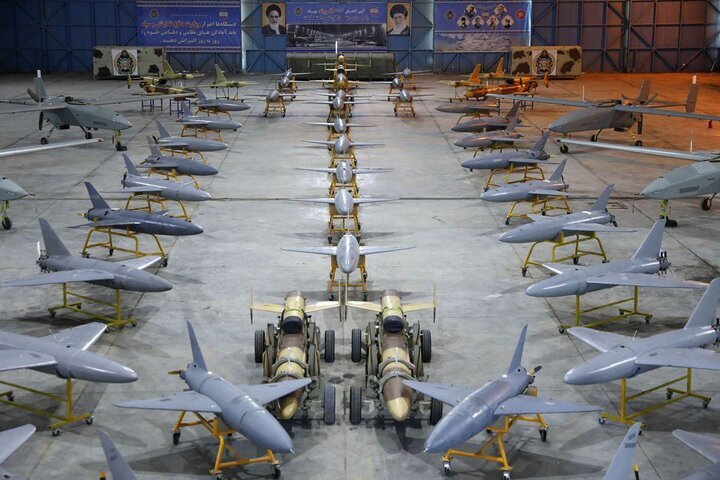 Iranian Army’s drones target Israeli military sites