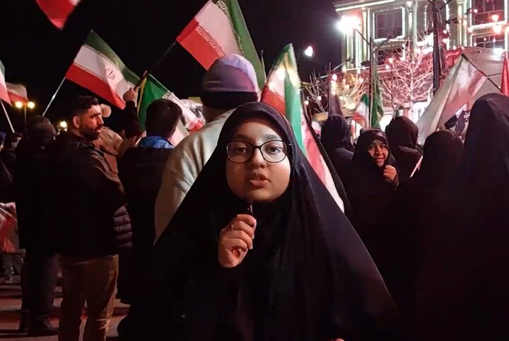 ویدیو | رجزخوانی دختر انقلاب اسلامی برای مدعیان حقوق بشر