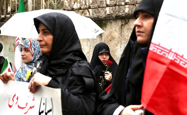 عکس خبری | تجمع قدردانی از مواضع دولت اسپانیا در تهران