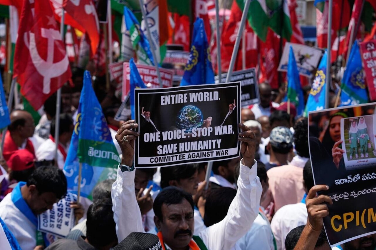 Global rage drowns out the drums of aggression against Iran