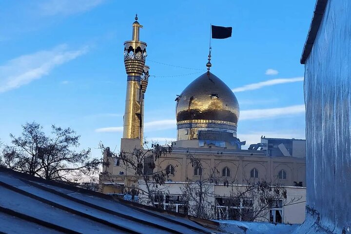 سه نفر در حمله هوایی به حسینیه اعظم زنجان به شهادت رسیدند