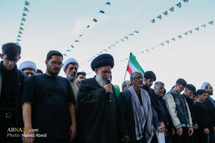تشییع پیکر دانش آموز شهید سید محمد حسینی مقدم - قم