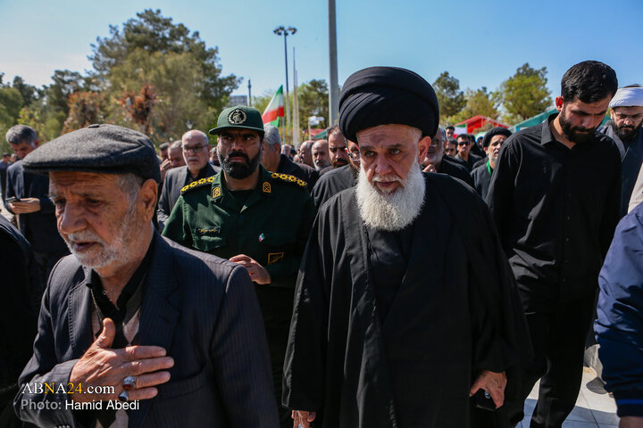 تشییع پیکر دانش آموز شهید سید محمد حسینی مقدم - قم